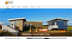 Desktop Screenshot of modernshedhawaii.com