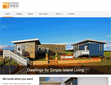Tablet Screenshot of modernshedhawaii.com